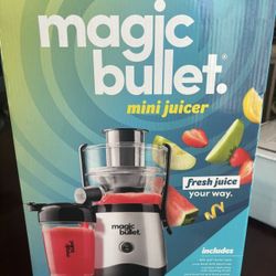 Mini Magic Bullet Juicer Brand New 