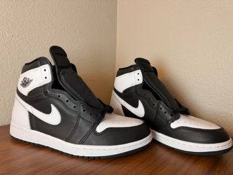 Men’s size 8.5 Air Jordan 1 Retro High OG Black and White, 2024, New without box