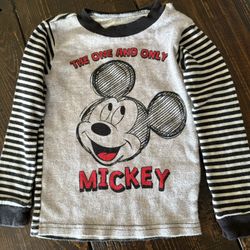  Vintage Disney Mickey Long Sleeve shirt 4T 