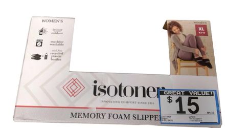 Isotoner Womens Black