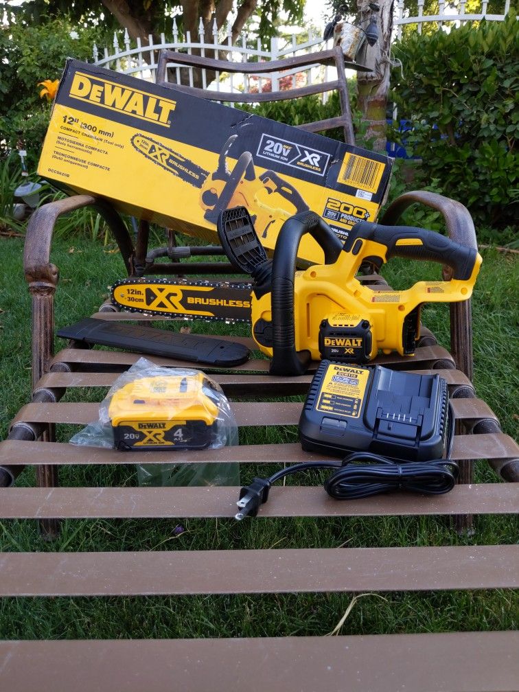 DeWalt 12" Compact Chainsaw Set