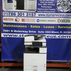 RICOH MPC 3004 Laser Color Comercial Multifunctional Printer / Scanner