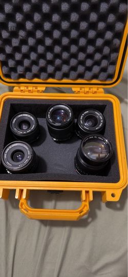 Canon nFD set 24,28,35,100,135