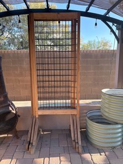 Garden trellis for vines and plants