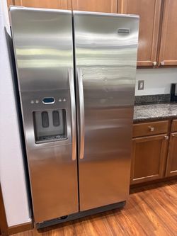 KitchenAid Stainless Steel Side-by-Side Refrigerator