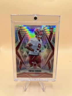 2025 Emeka Egbuka Phoenix Pulsar Rookie Football Card🔥