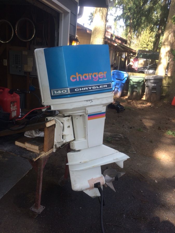 140 hp Chrysler out board also 115 Chrysler outboard