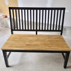 Refurbished Butcher Block Bench