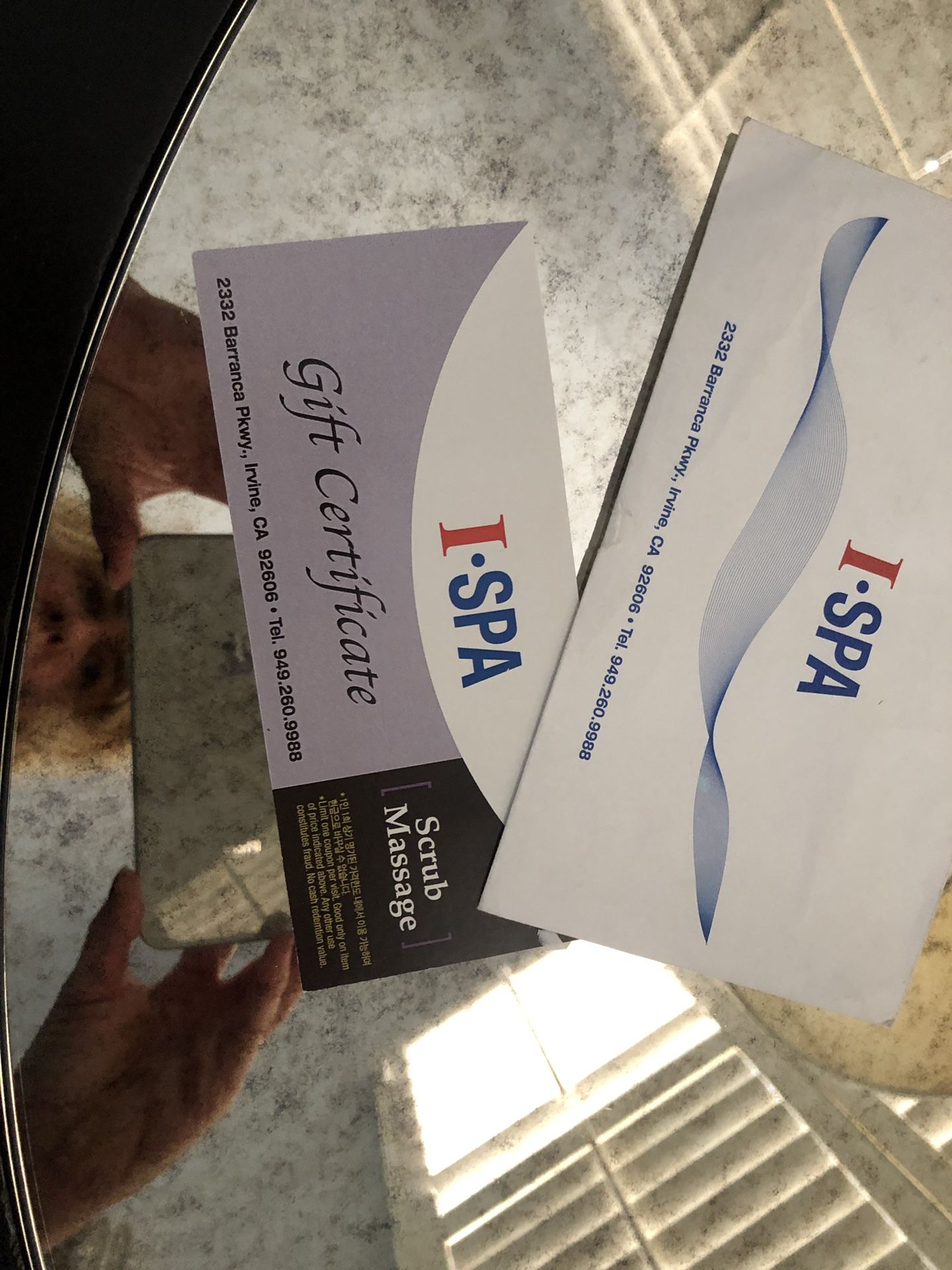 I Spa (Irvine Spa) Scrub Massage Gift Certificate