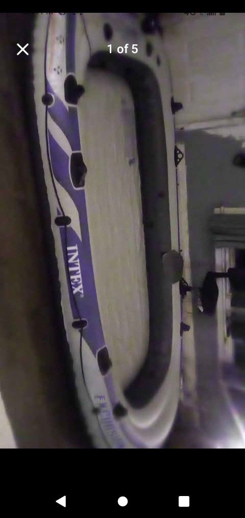 Intex Boat With Motor