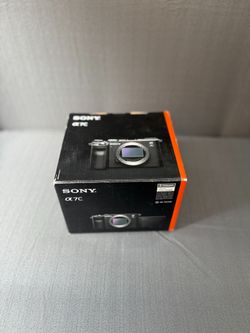 Sony a7C Mirrorless Camera Silver or Black available