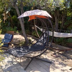 Air Chair And Hammock Stand