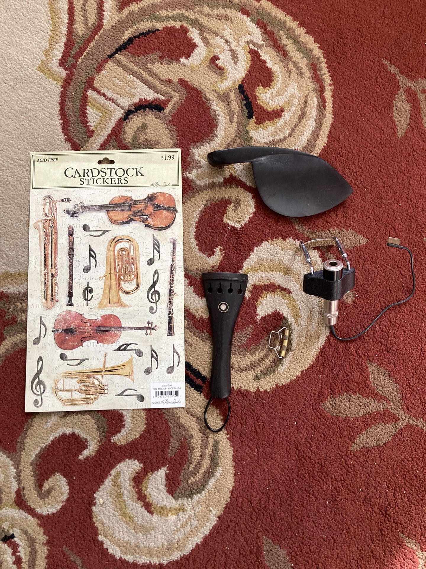 Violin Pickup Mic and Parts
