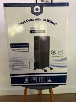 Oil filled heater