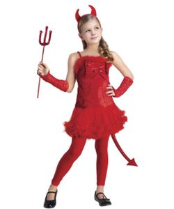 Kids Red Devil Costume