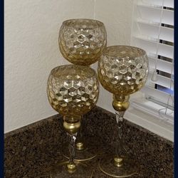 Mercury Glass tea Candle holder