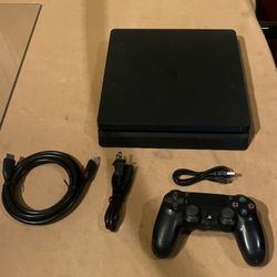 Sony PlayStation 4 CUH-2215B 1TB Console w/ Cords & Controller v10.50