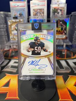 Mike Singletary Panini Flawless All-Pro Ink Auto /25