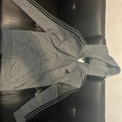 Adidas Zip Up Sweater (grey) Size M