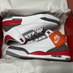 Jordan 3 Fire Red