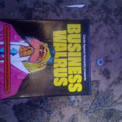 Opened never Played Business Walrus Card Game 