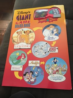 Disney’s Giant Game Board Book