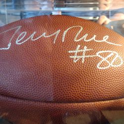 Jerry Rice Signed Football 