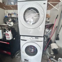 Samsung Stackable Front Load Washer & Dryer