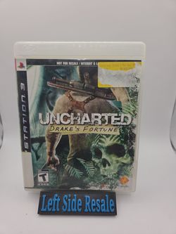 Uncharted: Drake's Fortune ( Sony Playstation 3 , PS3 ) - CIB -