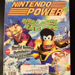 Nintendo Power Volume 103 December 1997 Diddy Kong Racing With Poster Insert