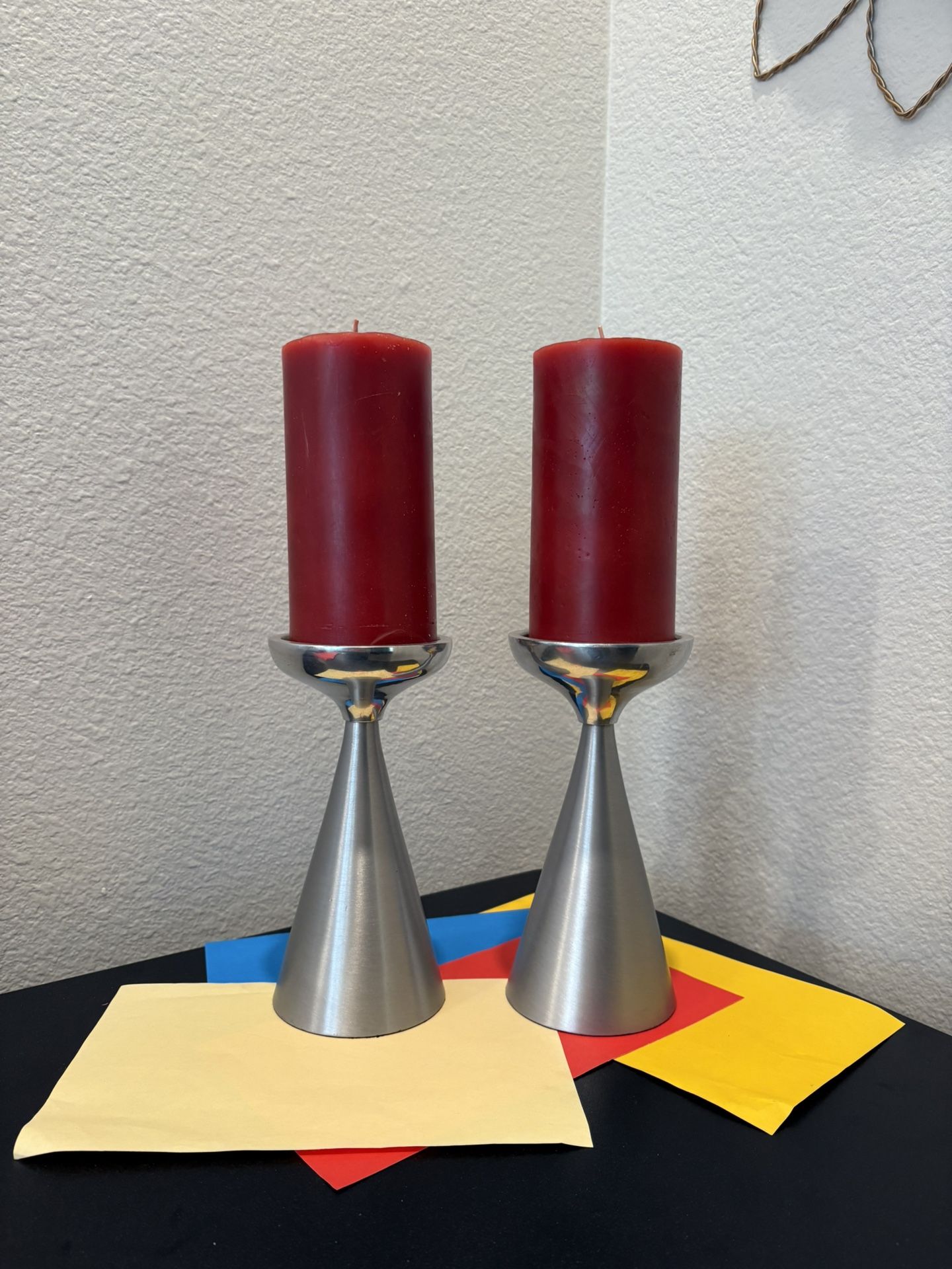 Silver Candle Holder