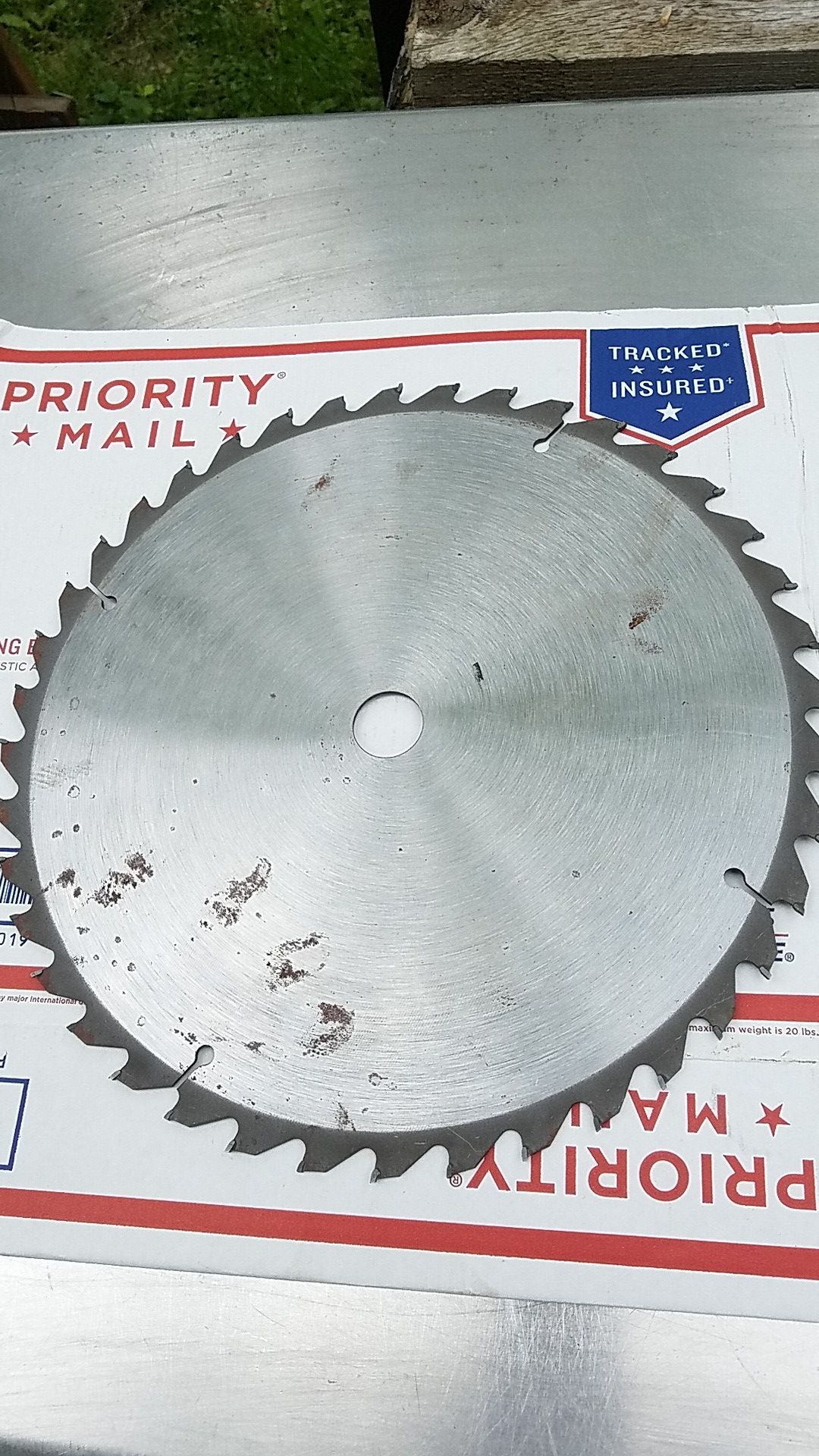 12 in Carbide tip saw blade 40 teeth