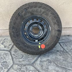 2024 Tacoma Spare Tire New