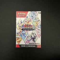 Pokemon Prismatic Evolutions Booster Bundle