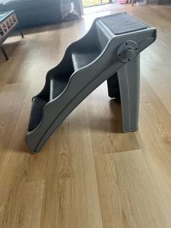 EveryYay Folding Plastic Pet Steps, 19.5" H