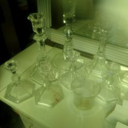 Crystal Candle Holders
