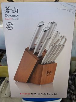 Cangshan L1 Series 12-Piece Knife Block Set