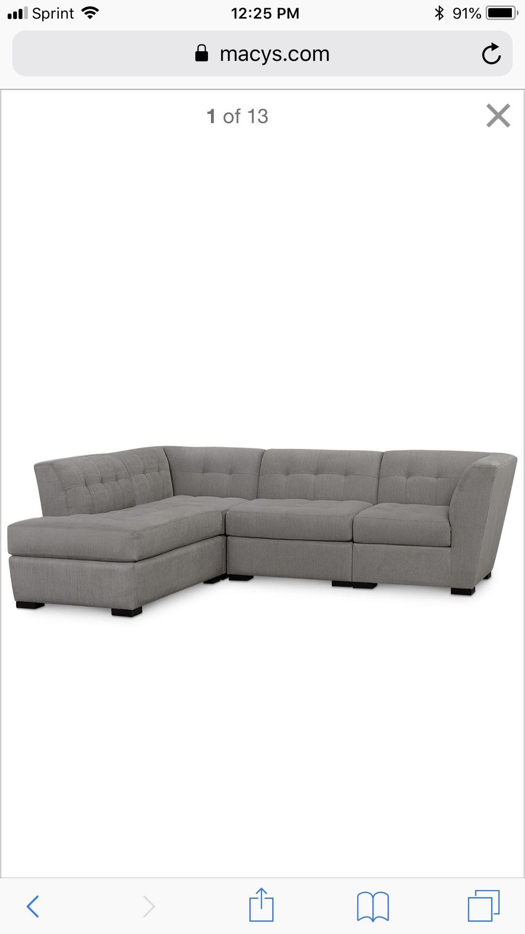 Roxanne sofa macys deals
