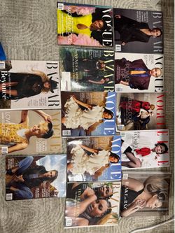 Vogue, Harper’s Bazaar & ELLE Magazine Collection Lot – Beyoncé, Meghan Markle, Blake Lively & More