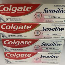 Colgate Sensitive toothpaste all 4 for $10