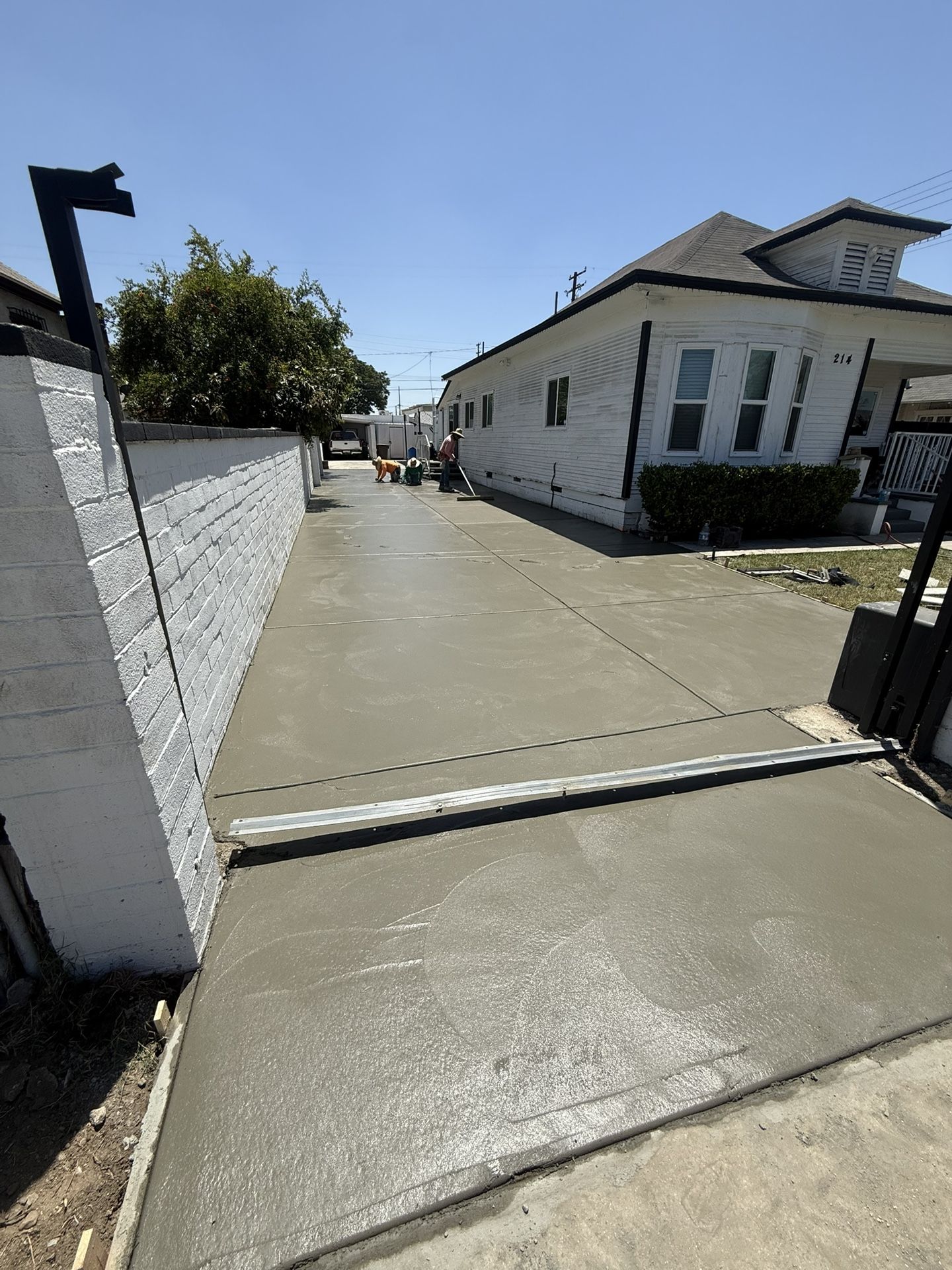 Bobcat Dump Demo Concrete