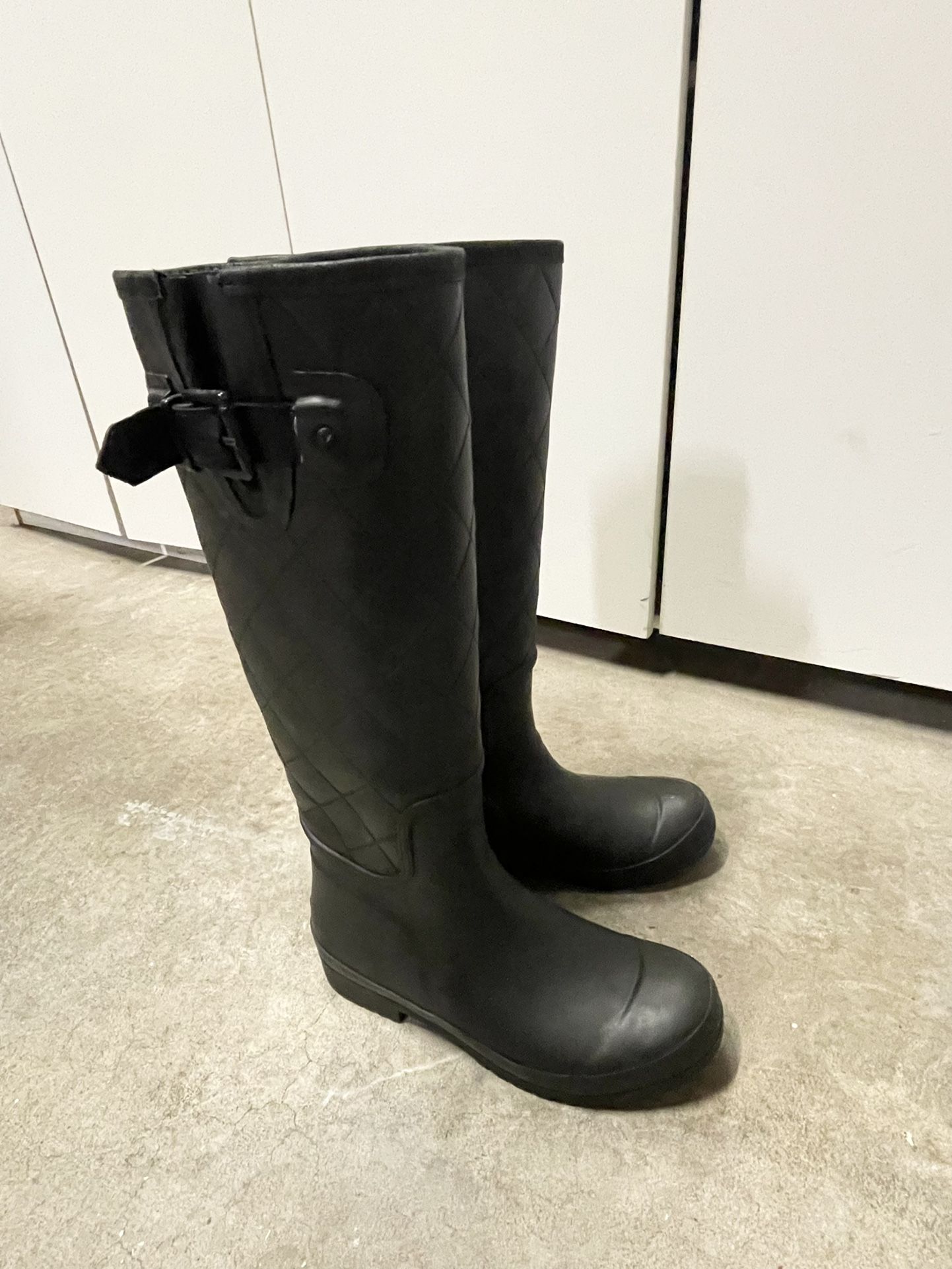 Sperry Womens Tall Rain Boots Size 7