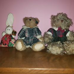 Set Of 3 Teddy Bears