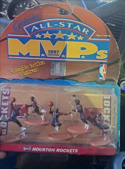 Galoob NBA All-Star MVPs Houston Rockets 1997 Figures