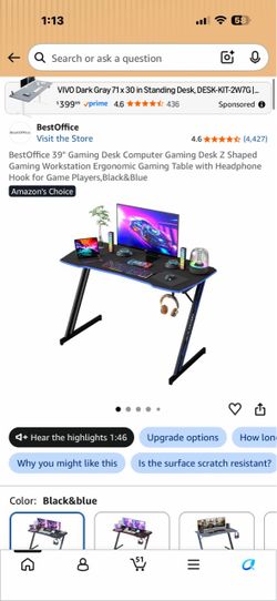 Gaming set up