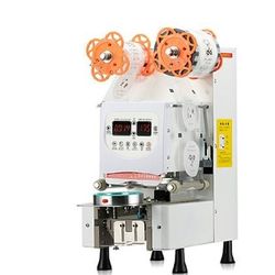 Automatic Cup Sealing Machine for Bubble Tea, Smoothies & Drinks (90/9 -