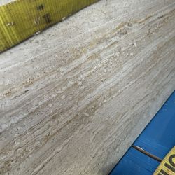 24” X 50” X 3/4” Travertine Table Top