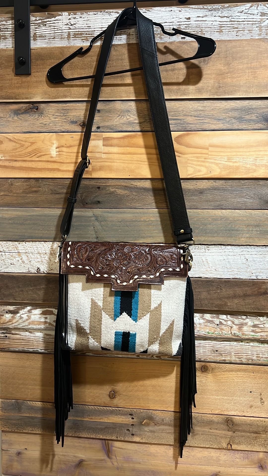 Saddle Blanket Fringe Purse