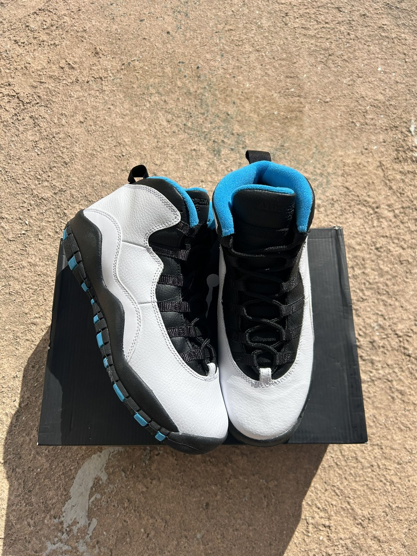 Blue Powder Jordan 10s Size 6.5y