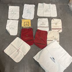 Vintage Cloth Storage Bags Gucci, Fendi, Ferragamo, Longchamps 